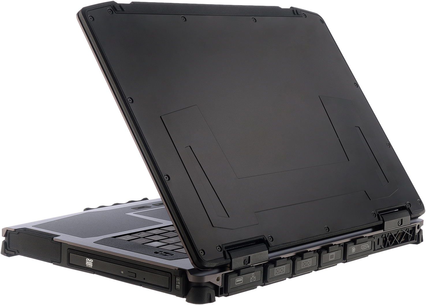 Rugged field research laptop